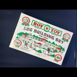 Roy toy building logs set no. 10 “ THE FORT”
